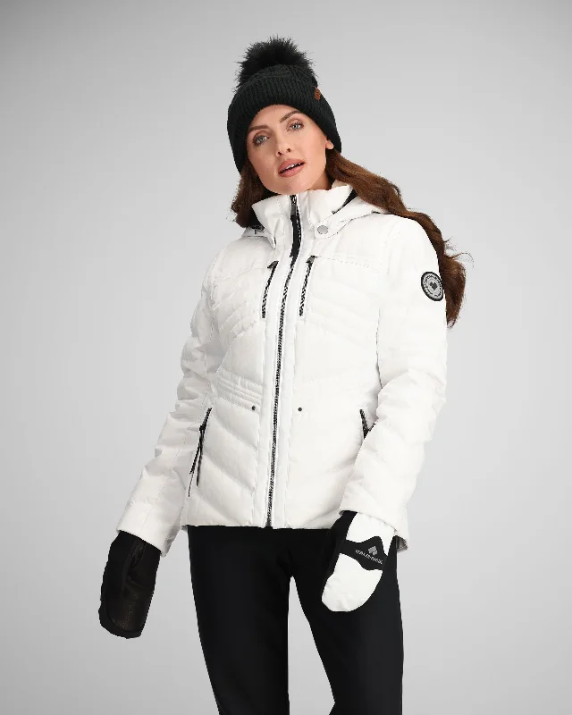 Devon Down Jacket | White Zebra