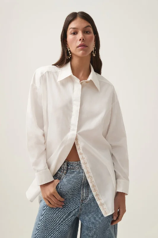 Jacqueline Oversized Logo Shirt