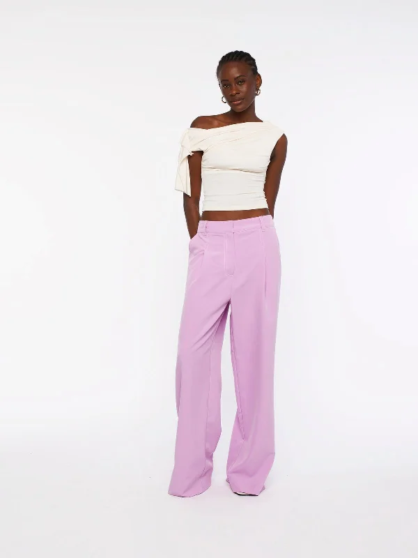 SINCLAIR trousers - orchid