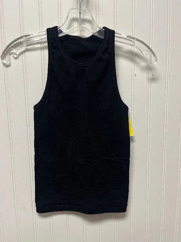 Athletic Tank Top By Lululemon In Black, Size: Xs