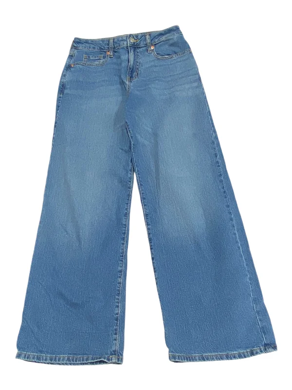 Jeans Wide Leg By Wild Fable In Blue Denim, Size: 4