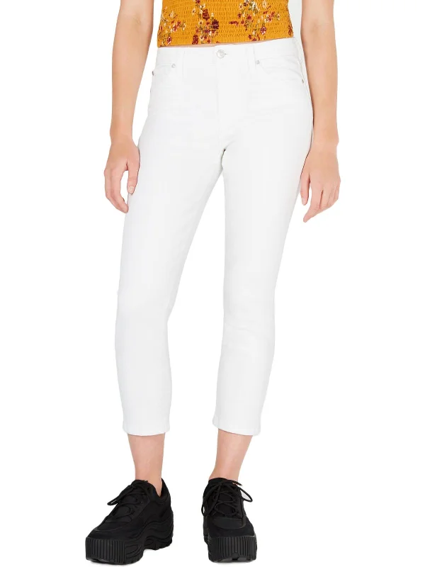 Juniors Womens Denim Mid Rise Jeans