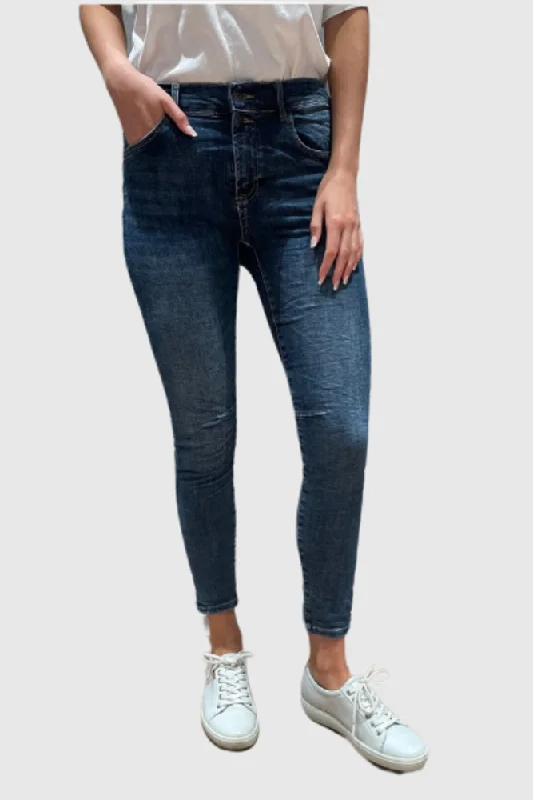 Emma Stretch Jeans By Italian Star