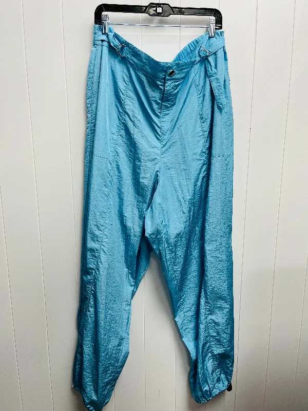 Pants Joggers By Eloquii In Blue, Size: 20