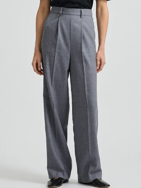 TOORALLIE WOVEN WOOL PANT