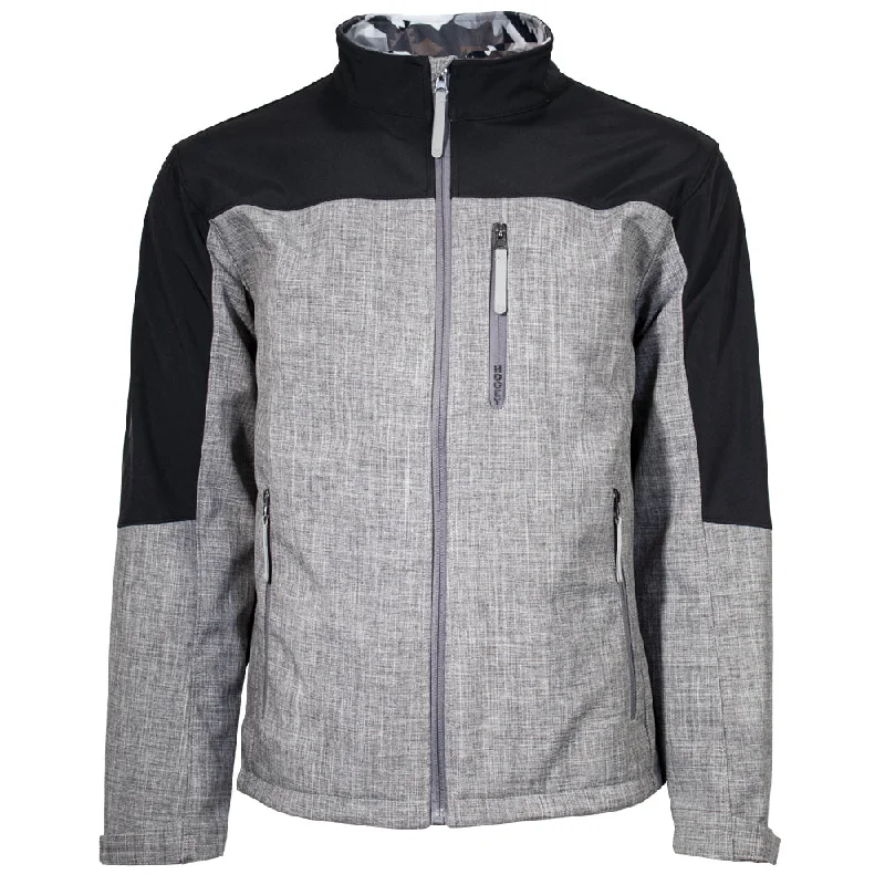 "Hooey Softshell Jacket" Grey/Black