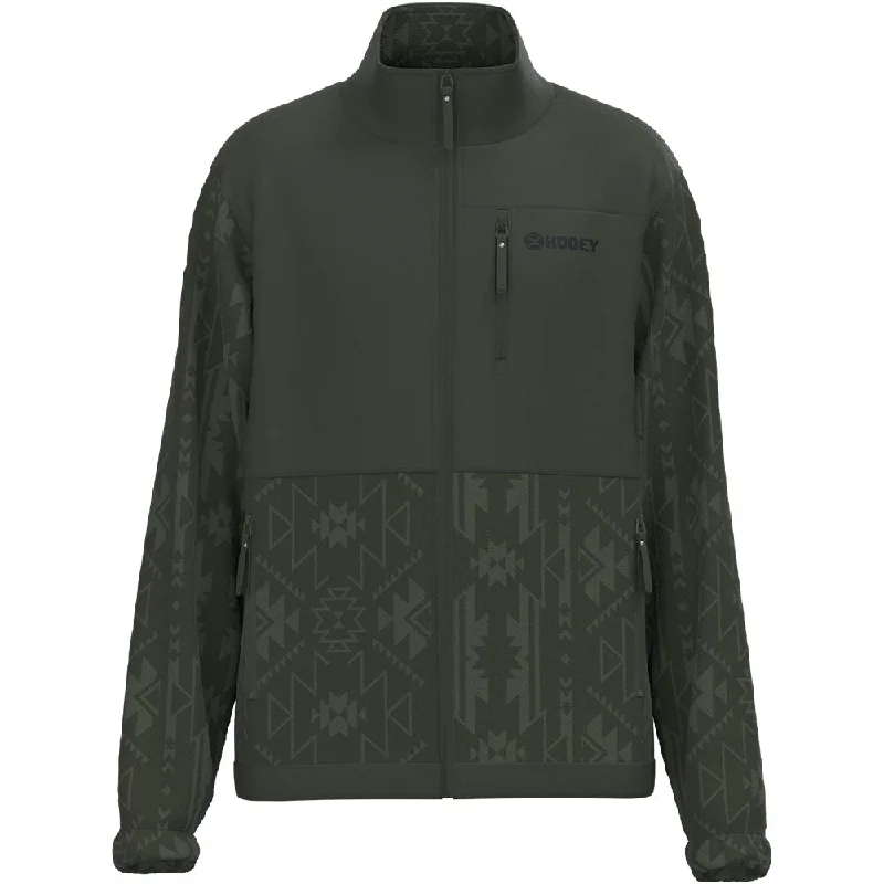 "Hooey Tech Fleece Jacket" Aztec/ Olive