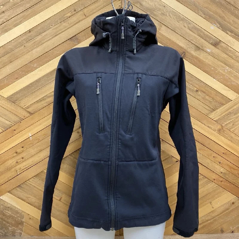 MEC - Women's Hooded Softshell Jacket - MSRP comp $150: Black-women-MD