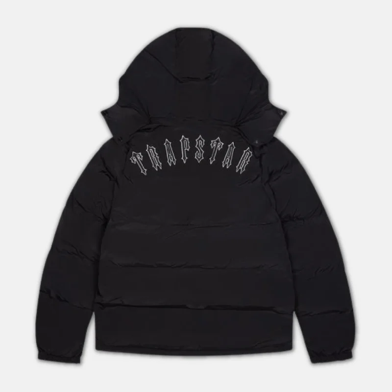 Trapstar Irongate Jacket Detachable Hood - Black