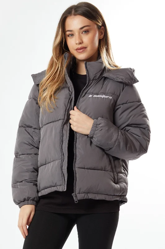 Welbeck Puffer Jacket - Dark Grey