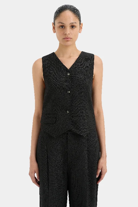 Clemence Tailored Vest