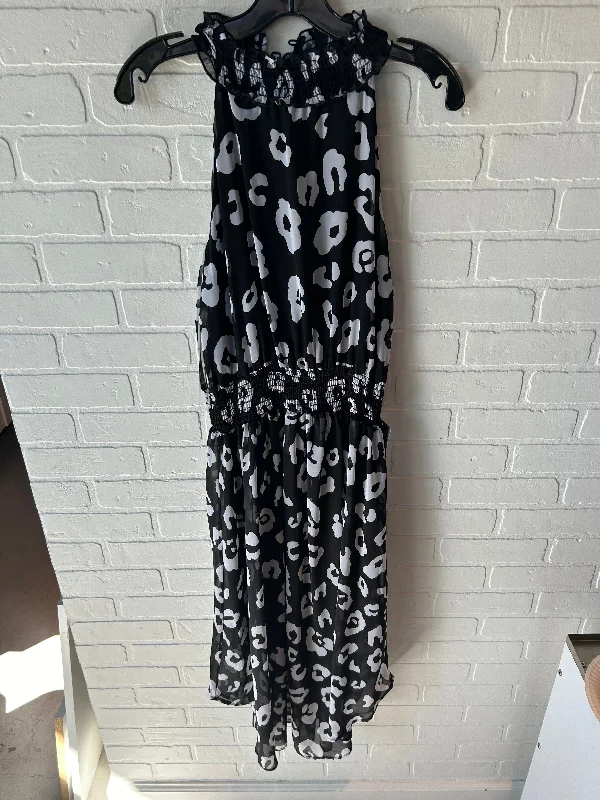 Dress Casual Midi By West Kei In Black & White, Size: S