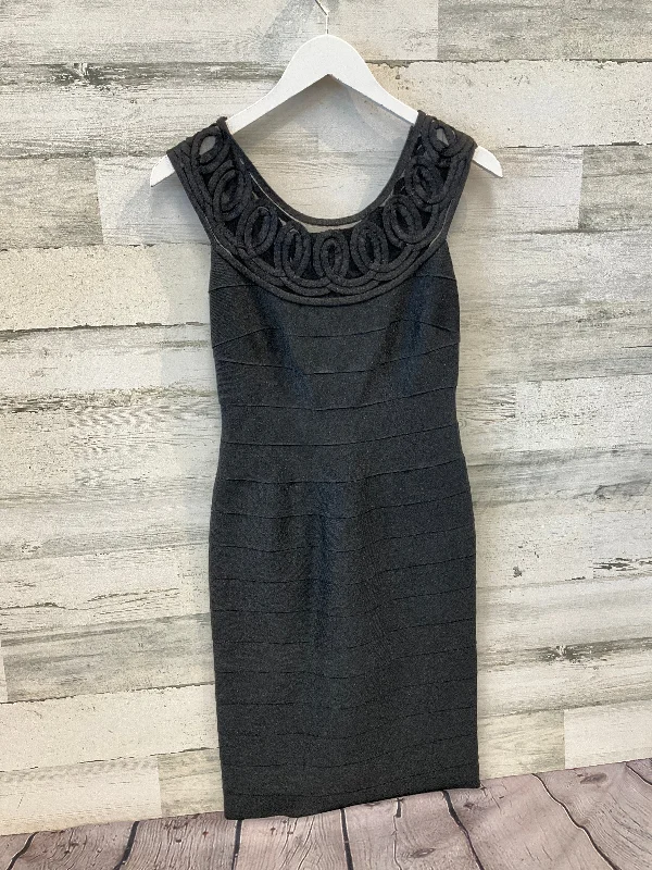 Dress Party Midi By Carmen Marc Valvo In Metallic, Size: S