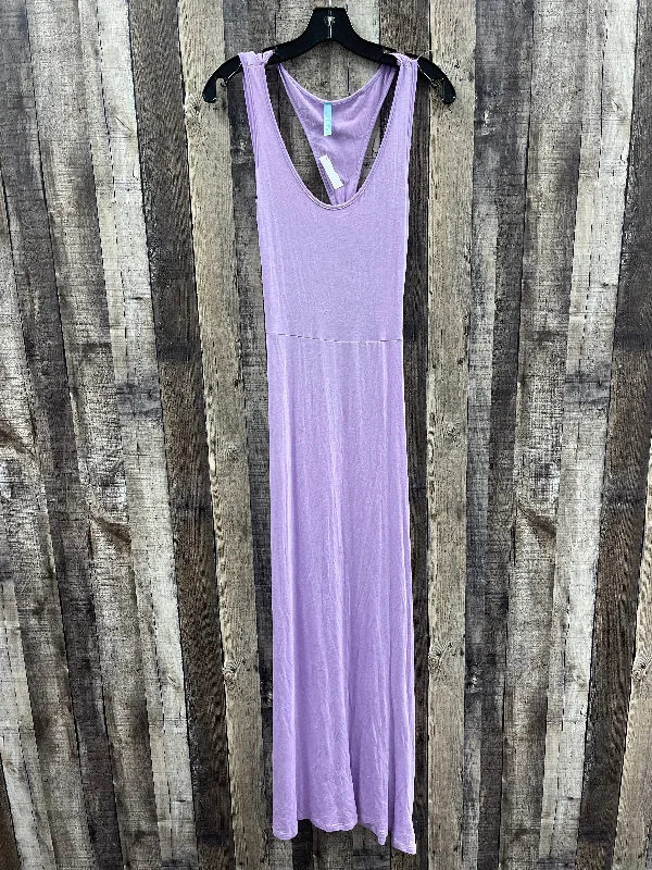 Dress Casual Maxi By Cme In Purple, Size: L