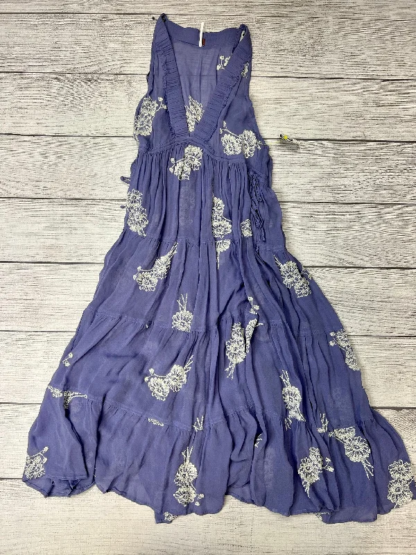 Dress Casual Maxi By Free People In Purple, Size: M