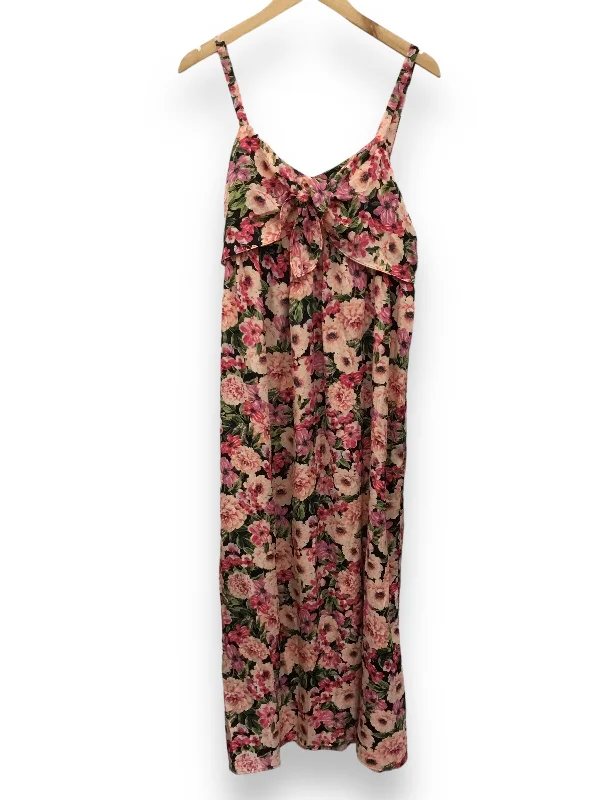 Dress Casual Maxi By Ophelia Roe In Pink, Size: L