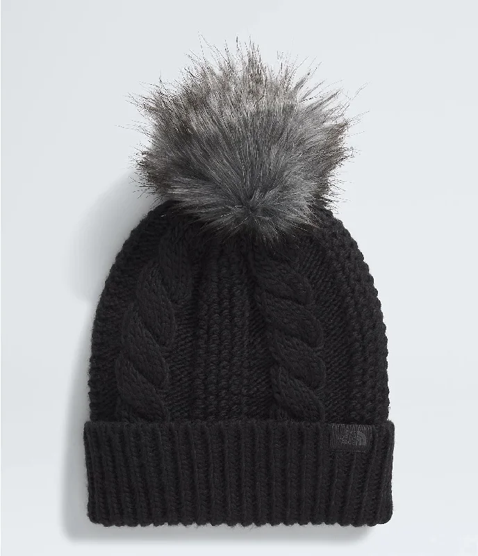 Women`s Oh Mega Fur Pom Beanie