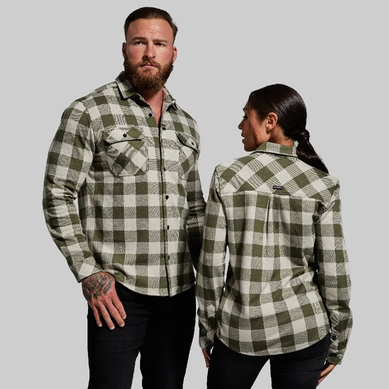 Woodsman Stretchy Flannel (Juniper)